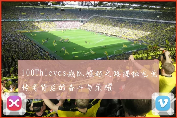 100Thieves战队崛起之路揭秘电竞传奇背后的奋斗与荣耀